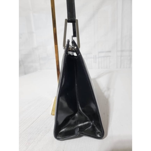 Authentic GUCCI Vintage G Square Tom Ford Era Shoulder Bag Black - Picture 6 of 15